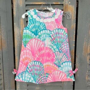 Lilly Pulitzer Pink and Blue Seashell Dress